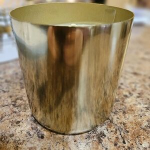 Woodland Scented Gold Metal Candle